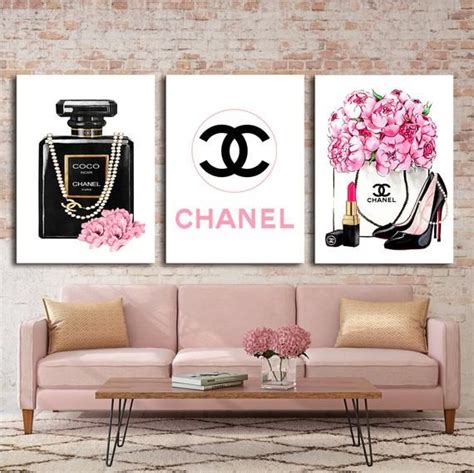 chanel canvas|chanel framed pictures.